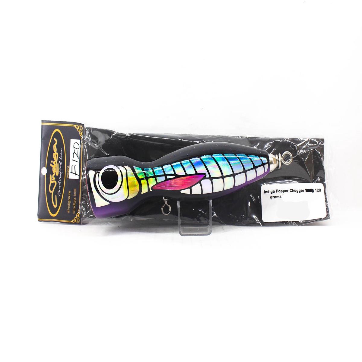 Indiga Popper Chugger Long 120 grams Black Rainbow (2139)
