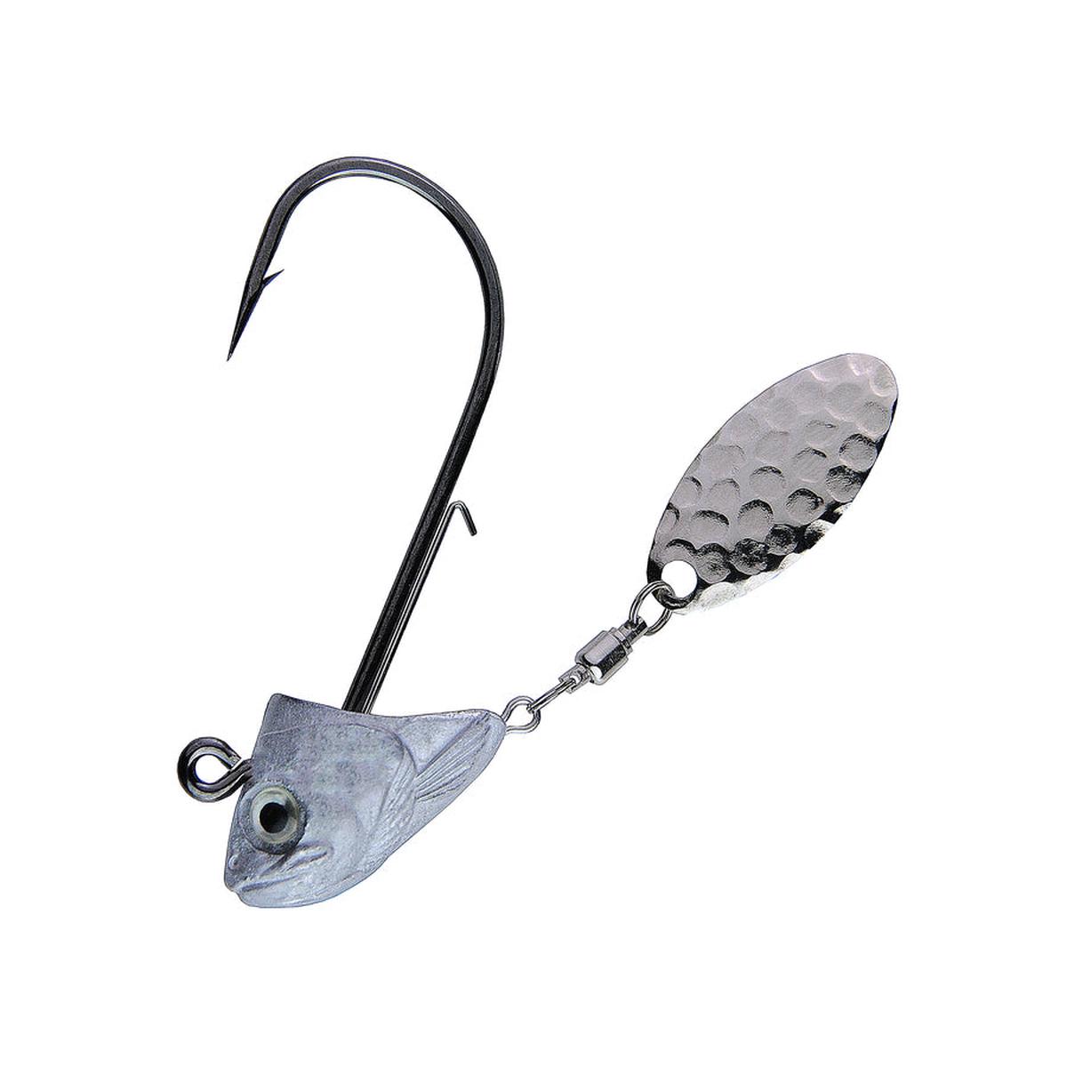 KP Spinner Jig 3D Fish Head 1/0 pack