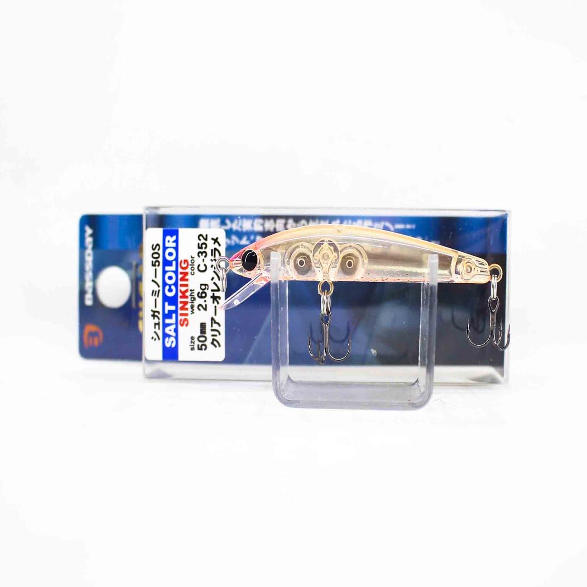 Bassday Sugar Minnow 50S Salt Sinking Lure 2.6 grams C-352 (0740)