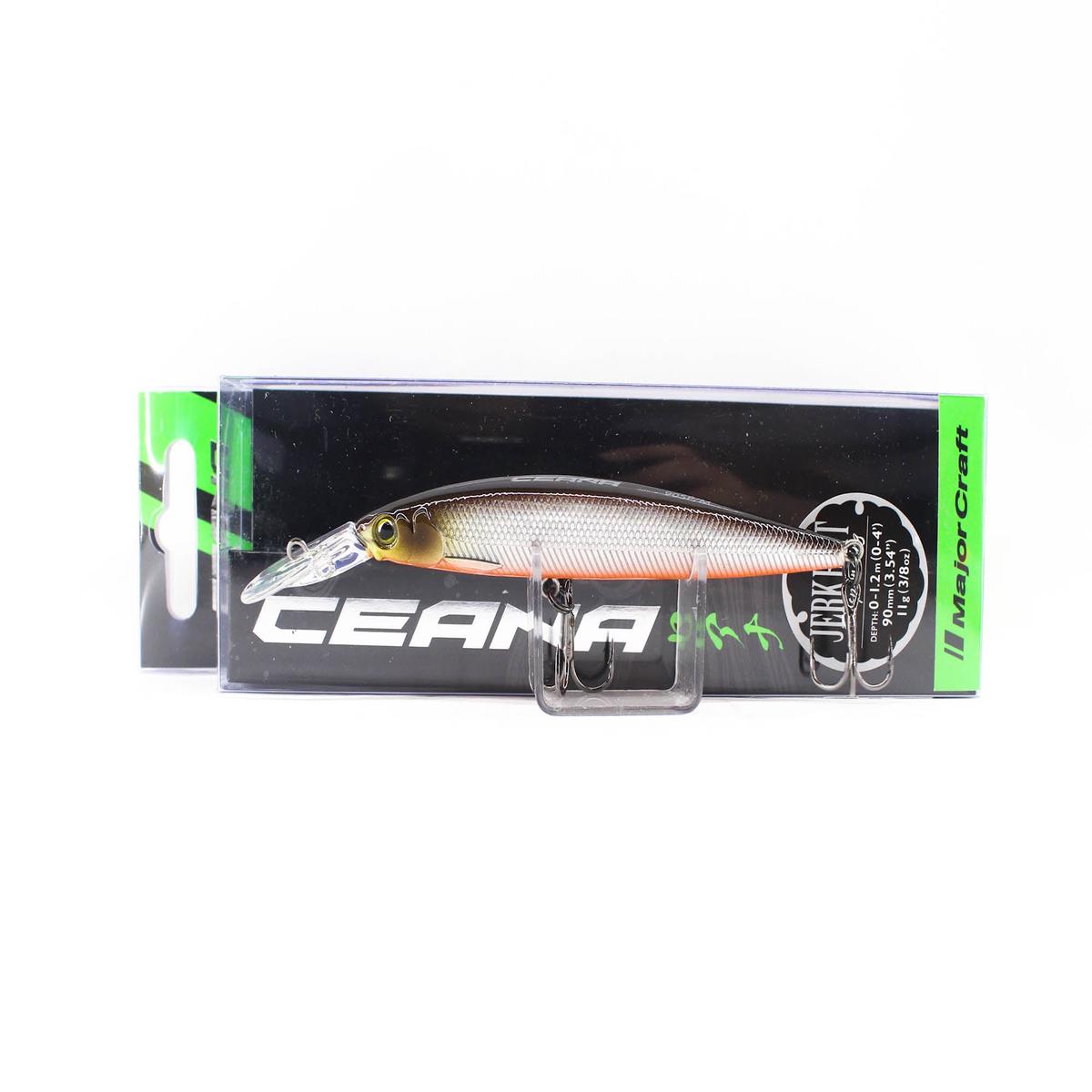 Major Craft CJK-90SPM Jerkbait Mid Suspend Lure 0-1.2m 11g 014 (1239)