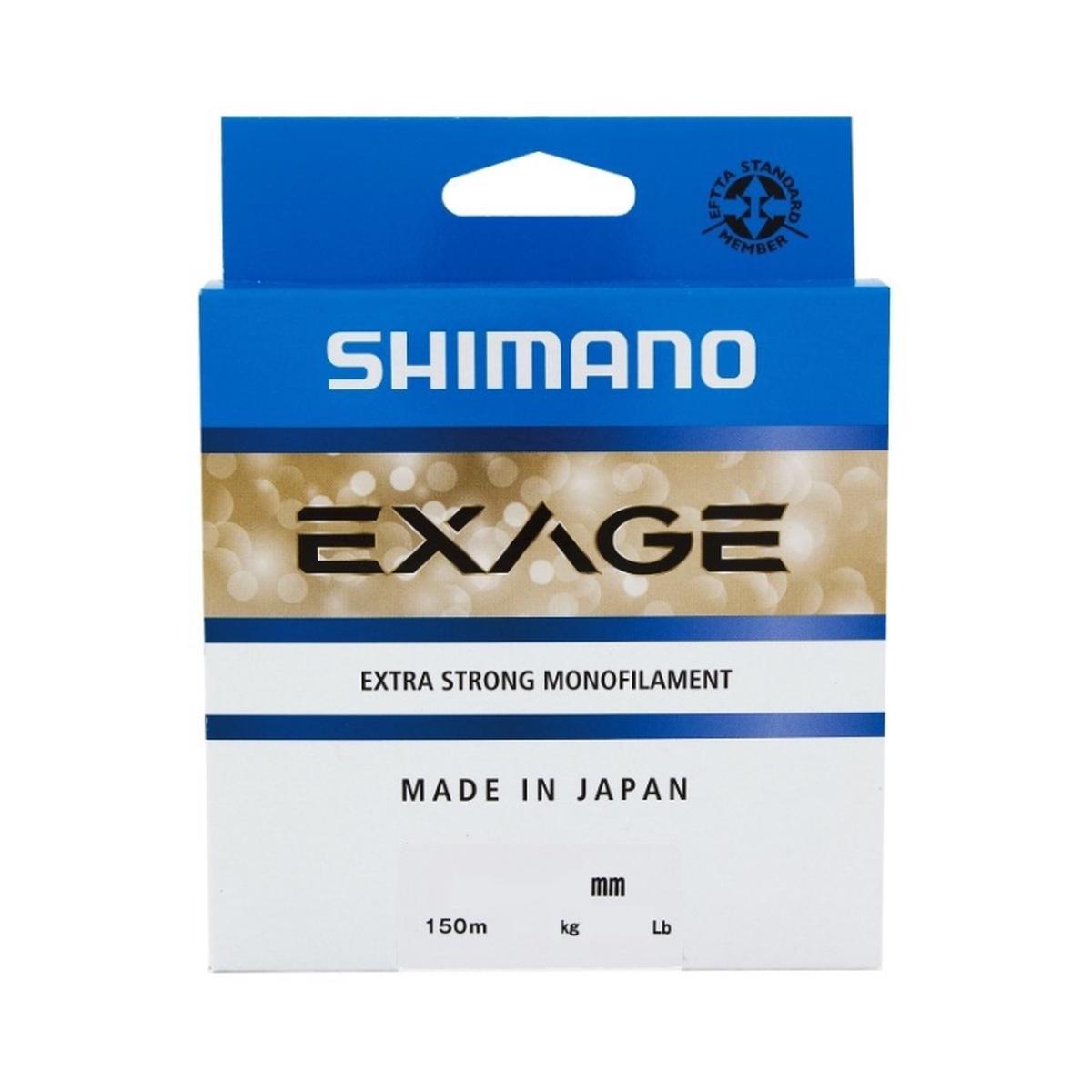 Shimano Exage Line 150m 0.405mm Steel Grey
