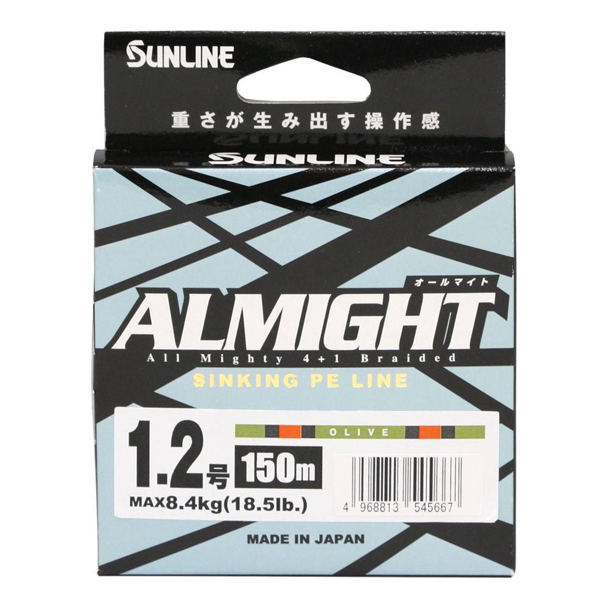 Sunline Almight ULT-PE Braid OLIVE
