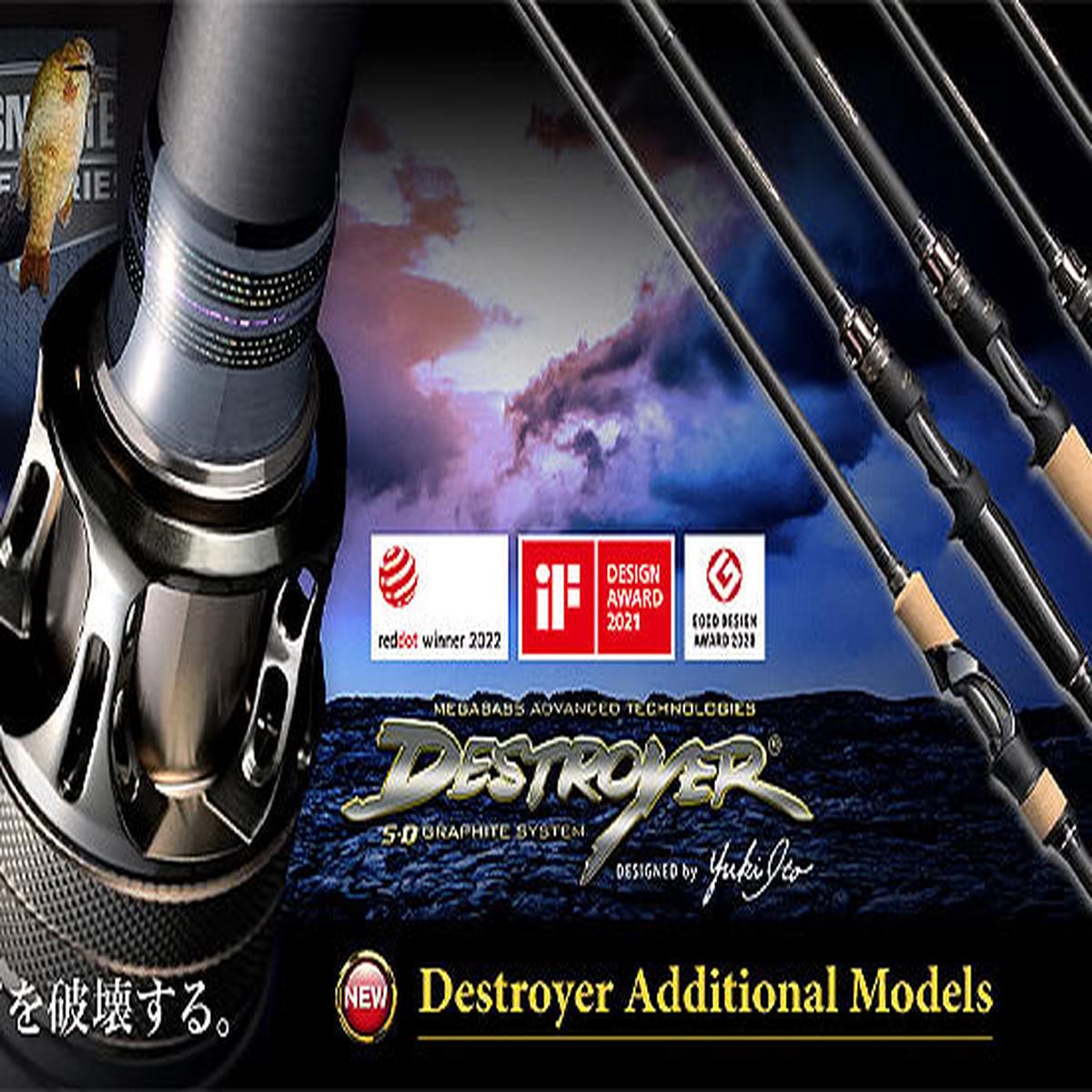 Megabass Destroyer P5 F4.1/2-71X "The Dark Sleeper"