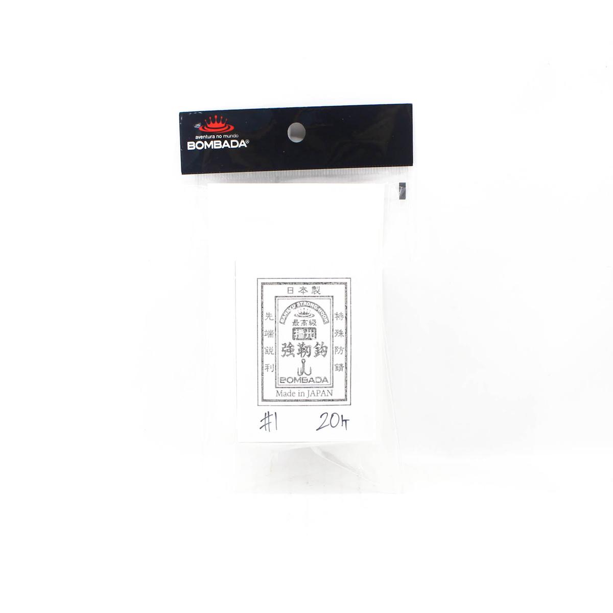 Bombada Treble Hooks 5X Banshu Kyojinbari Size 1-qty 20 (6534)