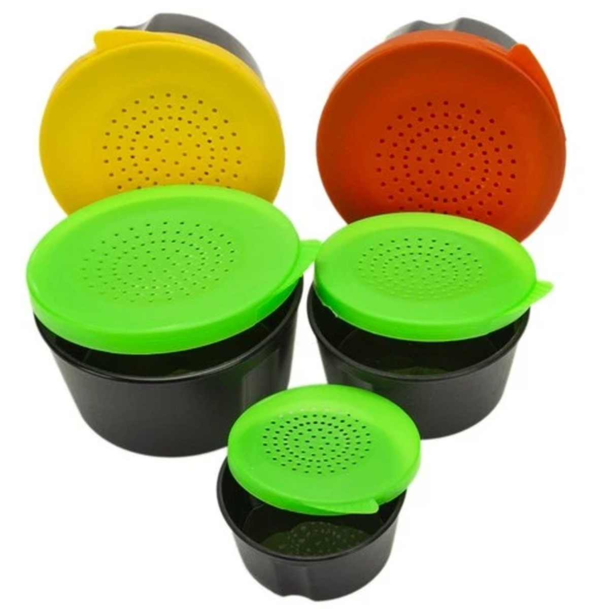 Breathable PP Plastic Earthworm Box Insect Bait Box Live Bait, Fishing Gear Box