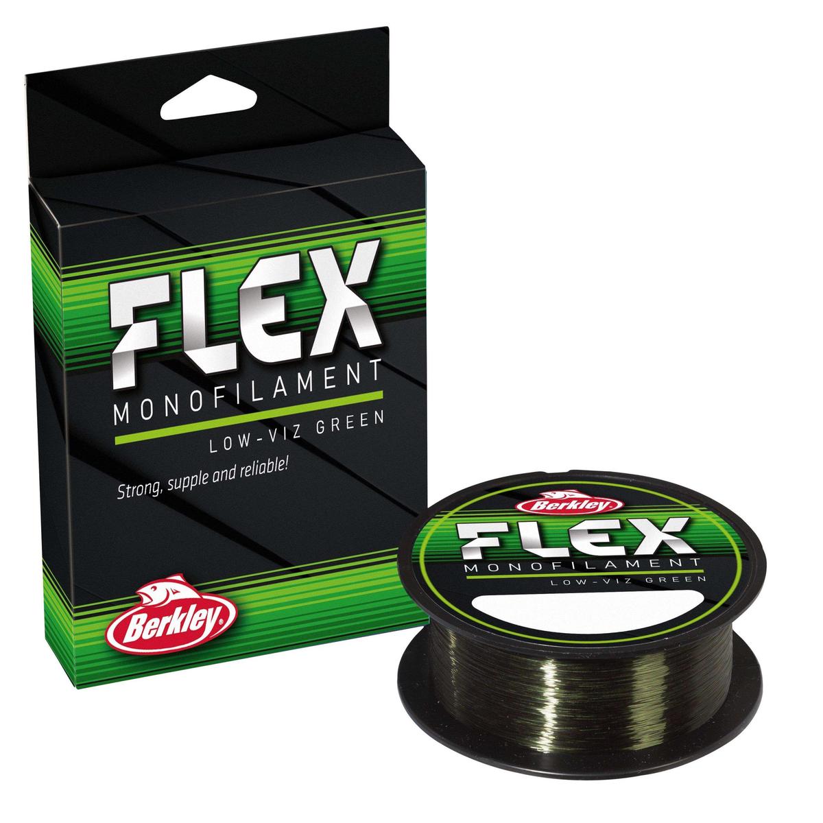 Berkley Flex Monofilament - Low Vis Green