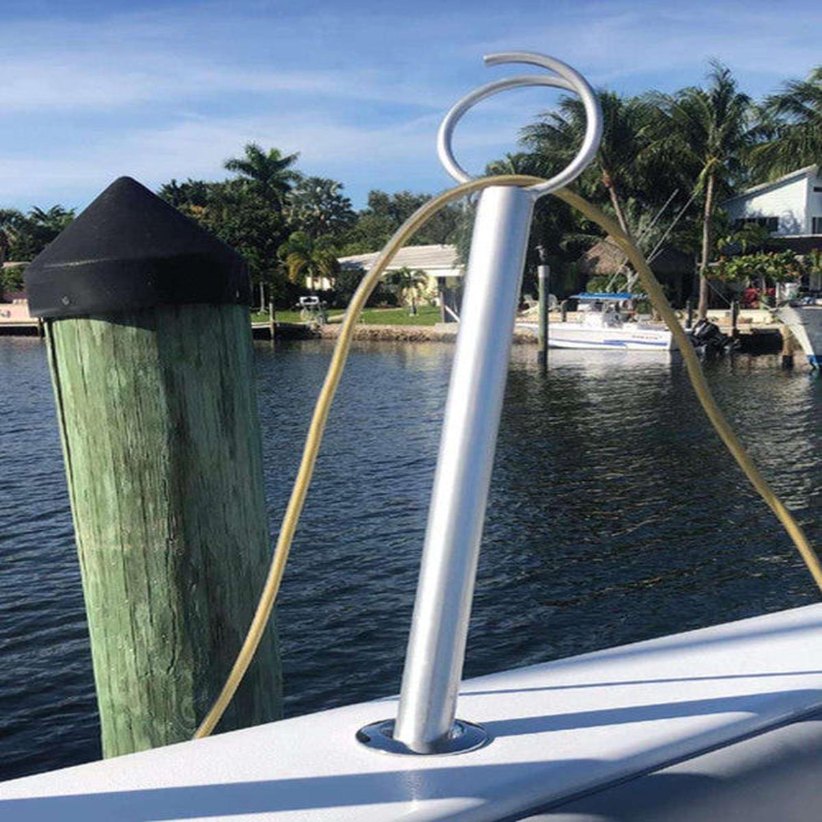 Tigress Shore Power Aluminum Cord Holder.