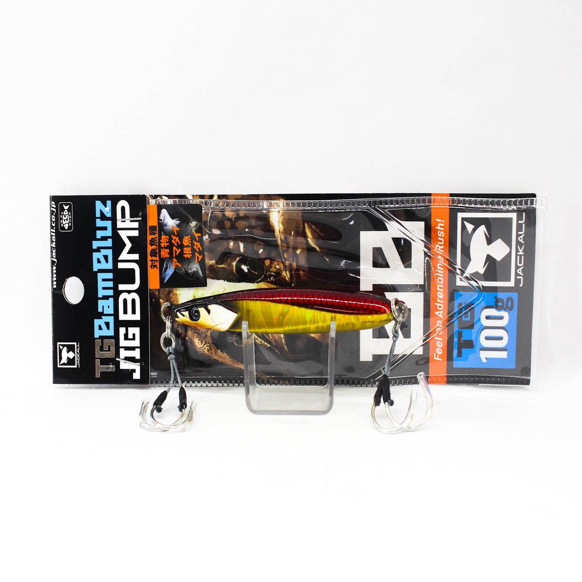 Jackall Metal Jig Bambluz Bump TG Tungsten 100 grams Red Gold (2162)