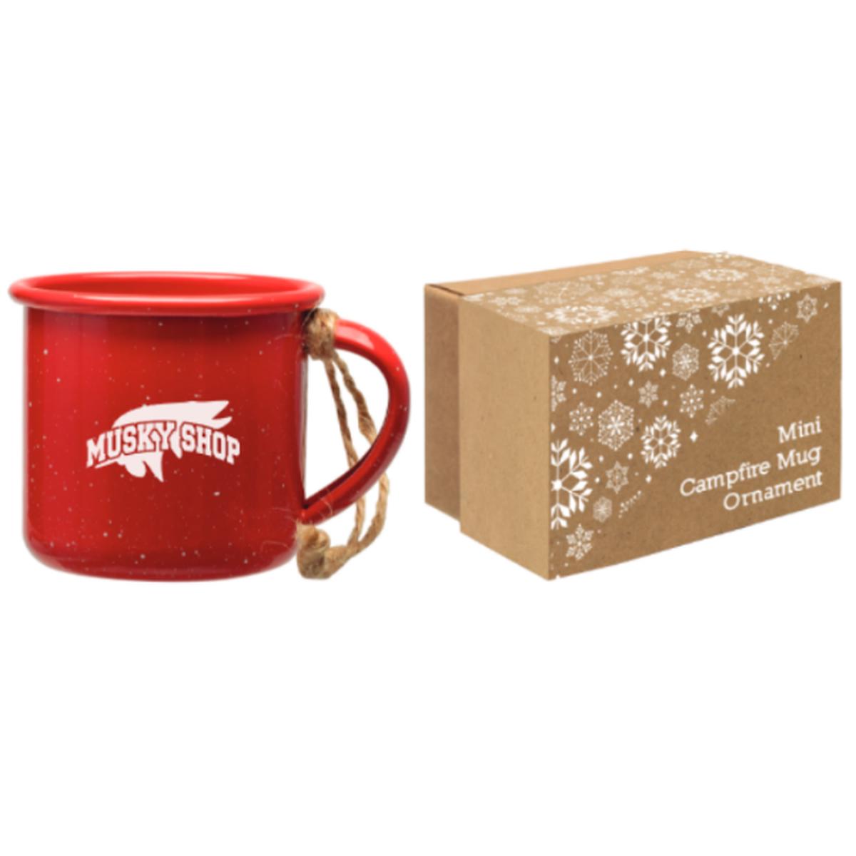 Musky Shop Mini Coffee Mug Christmas Tree Ornament