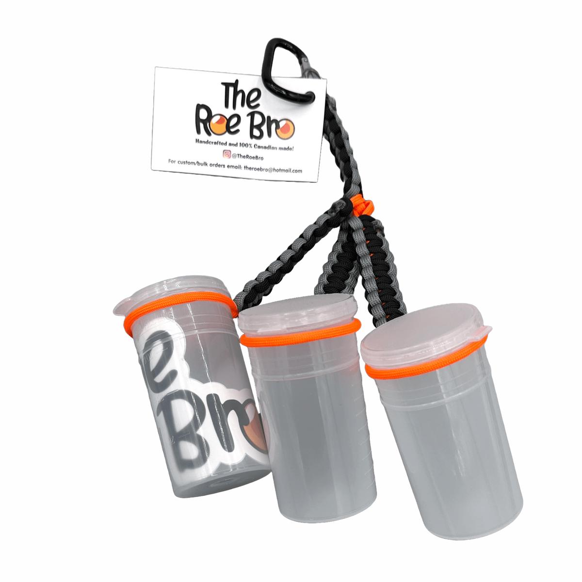 Roe Bro Bait Holder - Triple Compartment
