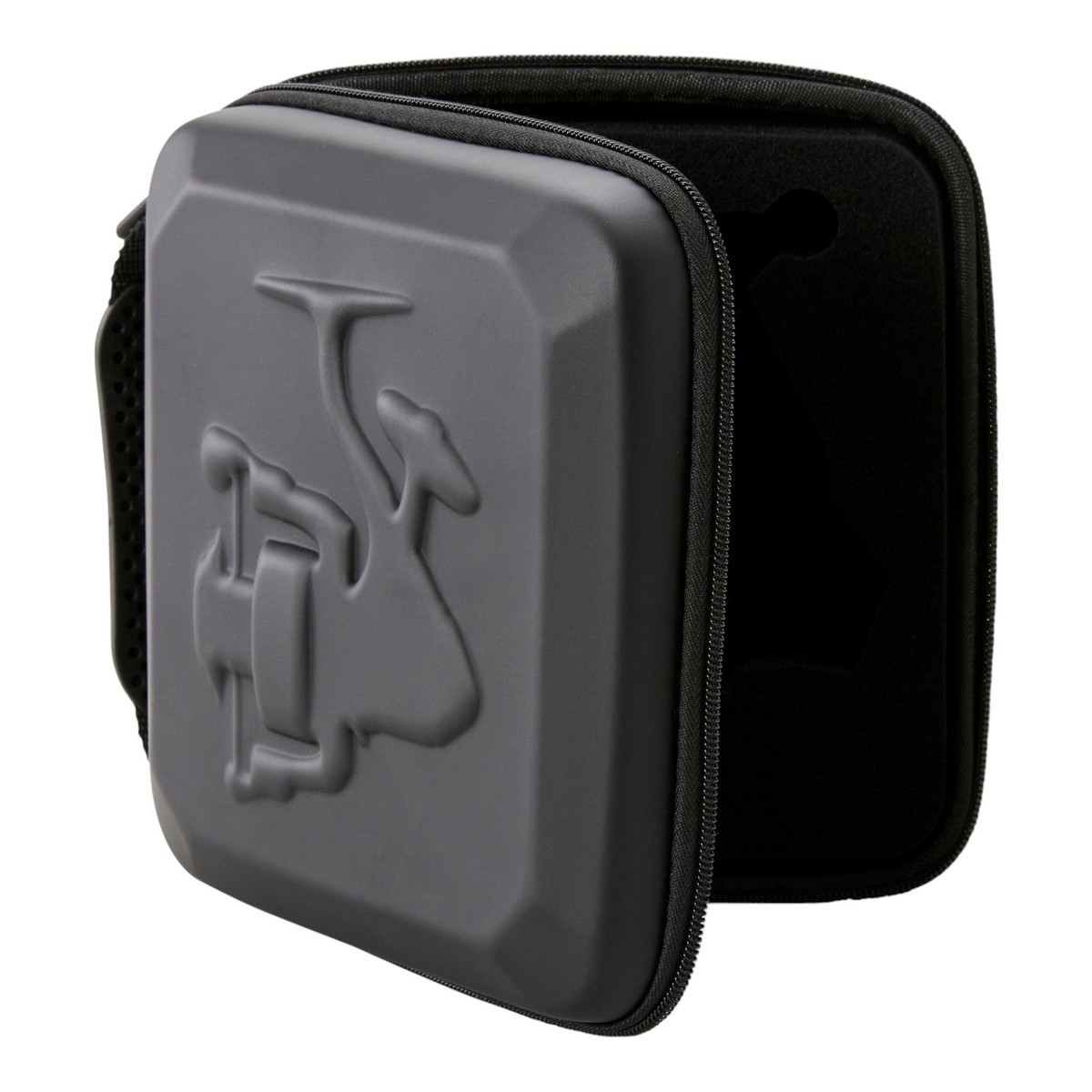Compleat Angler Hard Spin Case Black Lge