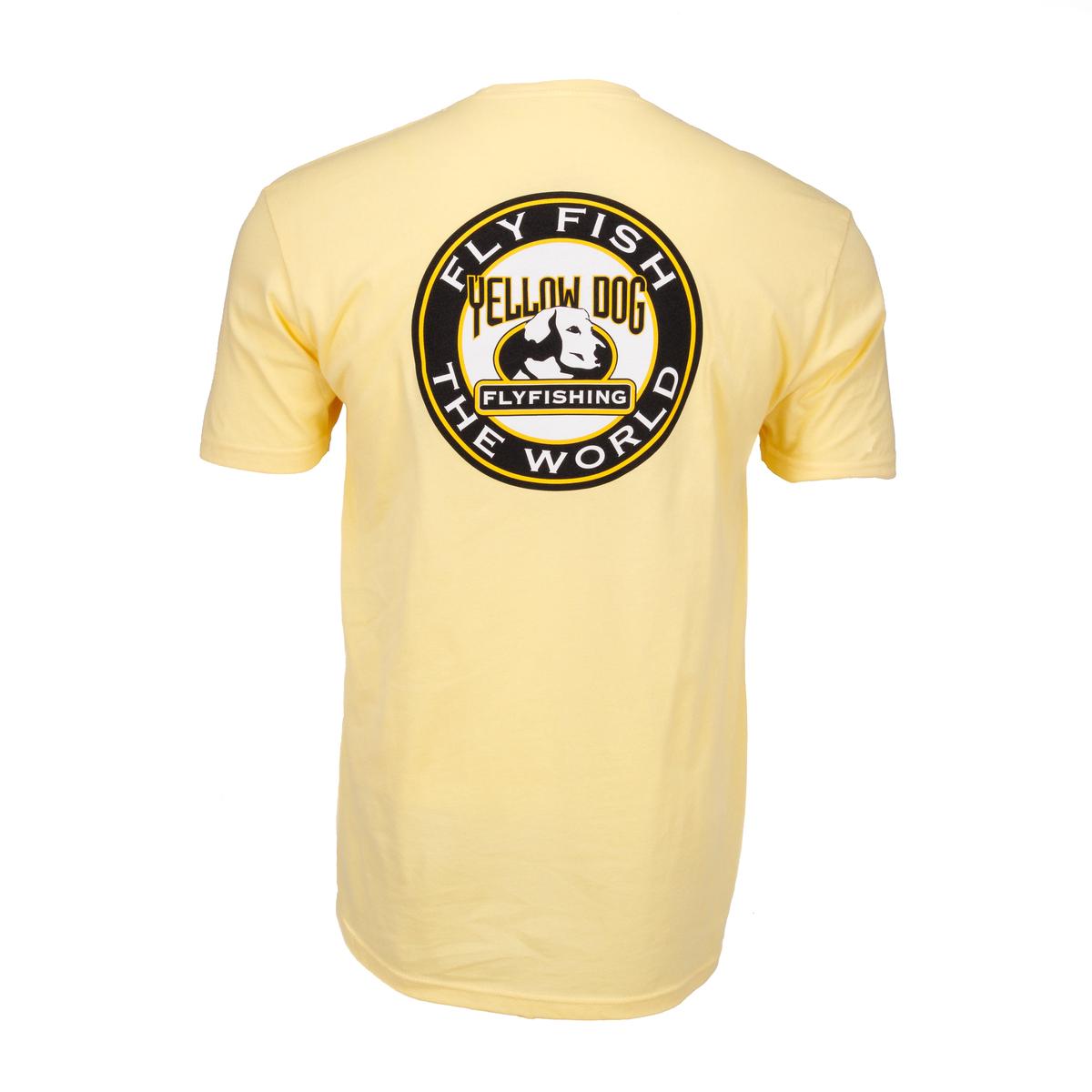 Yellow Dog Logo Cotton T-Shirt