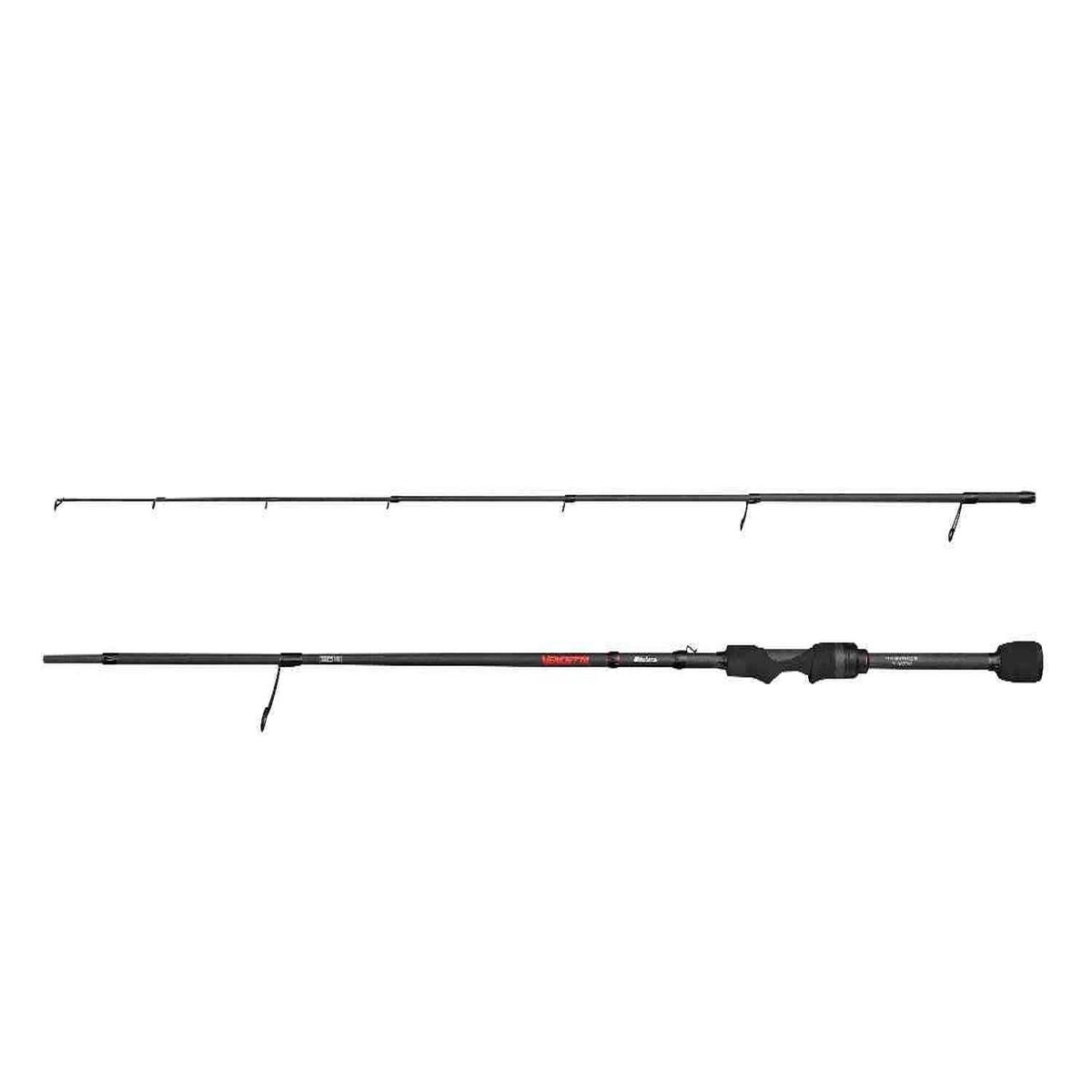 Abu Garcia Vendetta 4 Finesse Solid Tip Spinning Rod 762MLS 7'6 3-15g 2pc