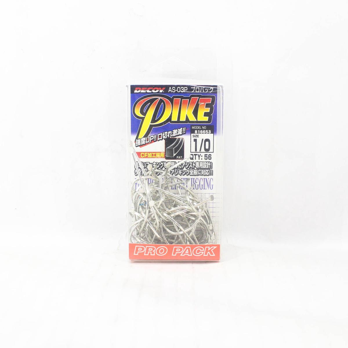 Decoy AS-03P Pro Pack Jigging Single Pike Size 1/0 (6653)