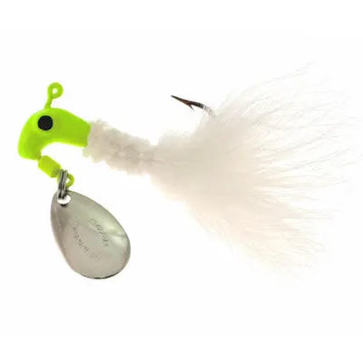 Blakemore Original Marabou Road Runner - 1/8oz Chartreuse/White