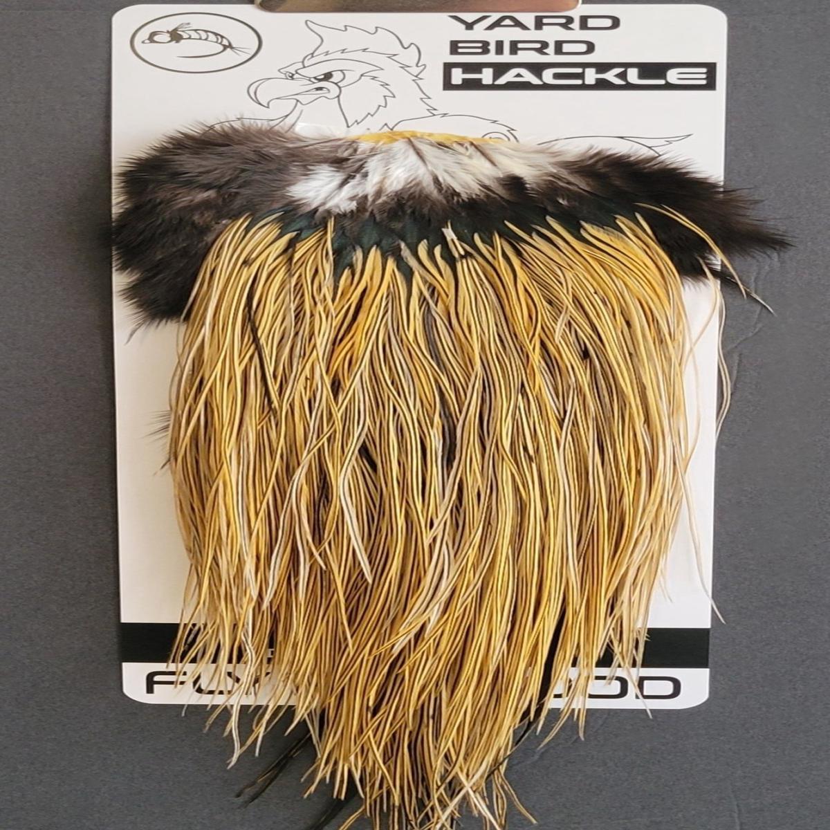 Flash Sale Hackle 410 - Yard Bird Saddle NA - Golden Badger (size 20-22)