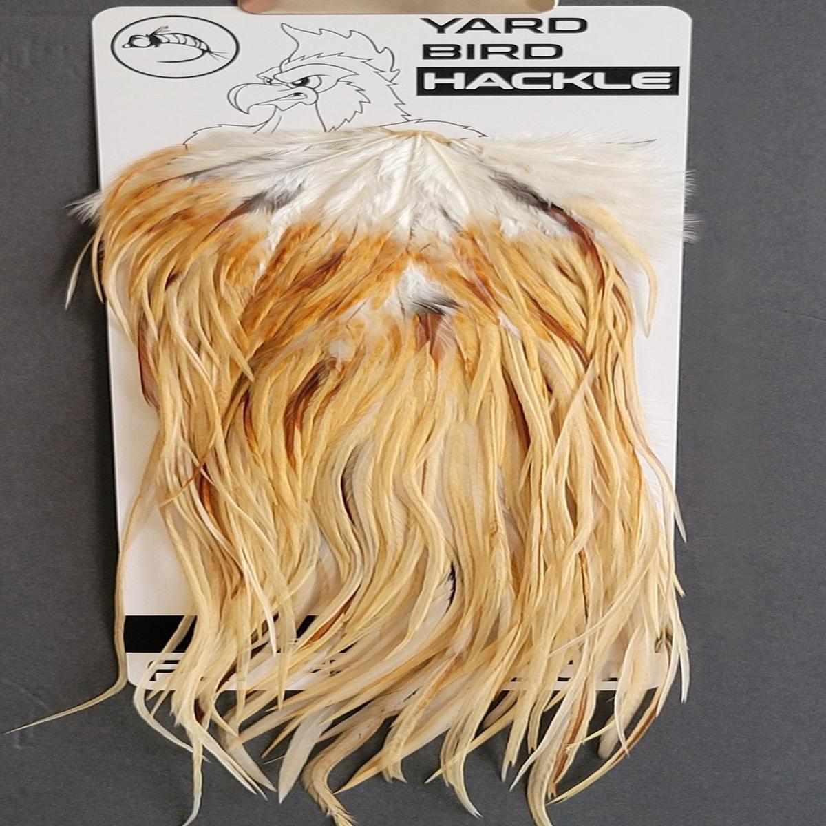 Flash Sale Hackle 467 - Yard Bird Saddle NA - Cream (size 14-16)