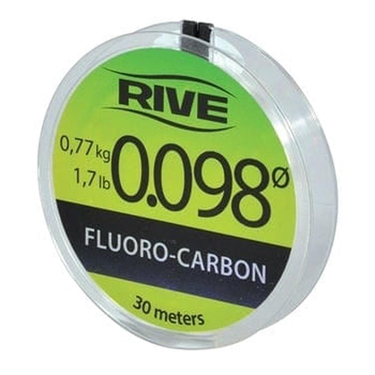 RIVE Fluorocarbon Line 0.098 30m Transparent