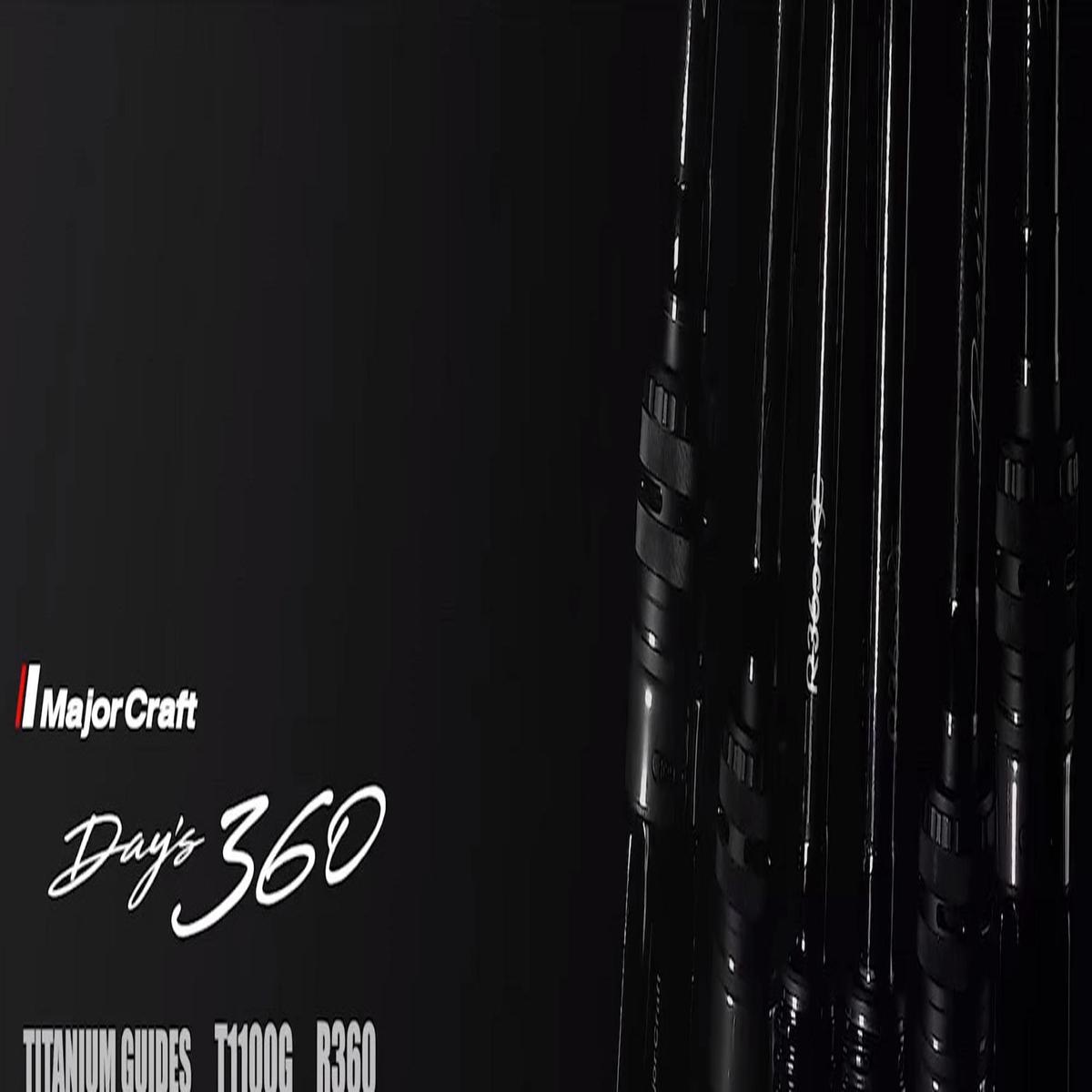 Major Craft Days 360C Spinning Rod D360S-64ML (0624)