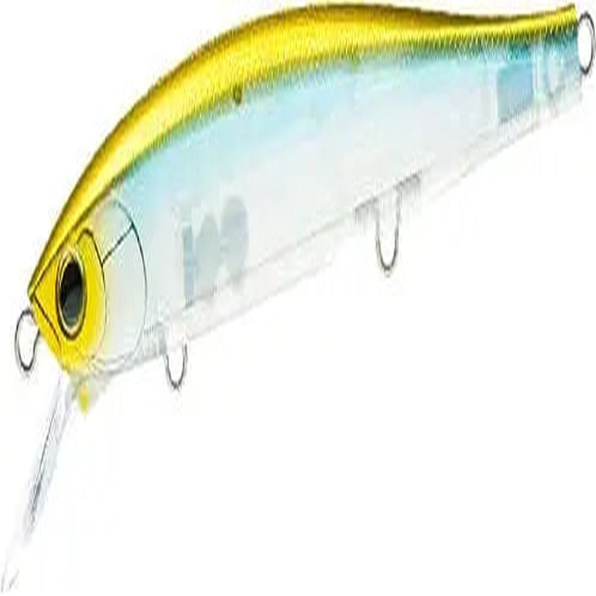 YoZuri Hardcore Minnow Flat 110sp/130xp 4 3/8" - Ghost Pearl Shad