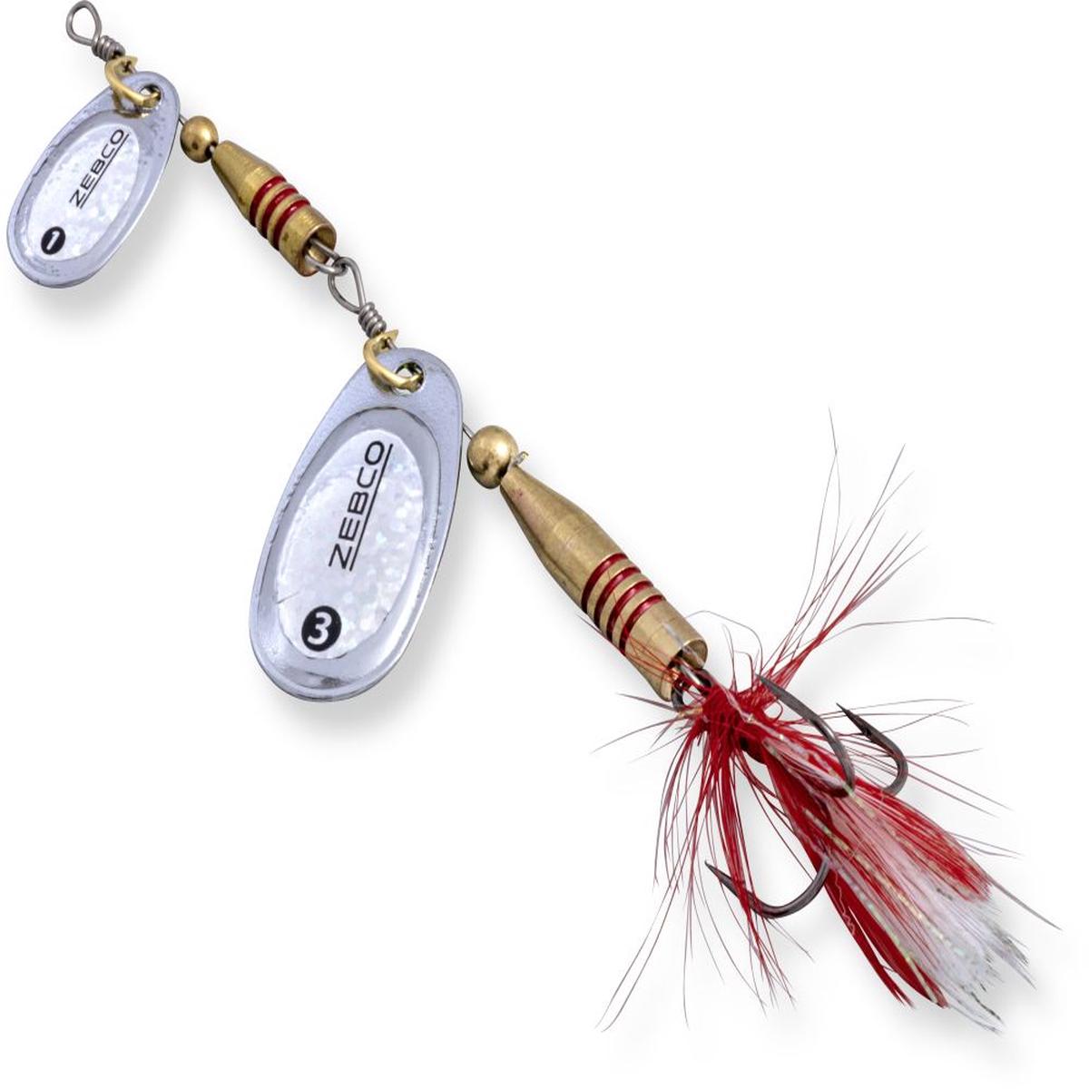 Zebco Trophy Z-Tandem Size #3 Silver Holo 12g