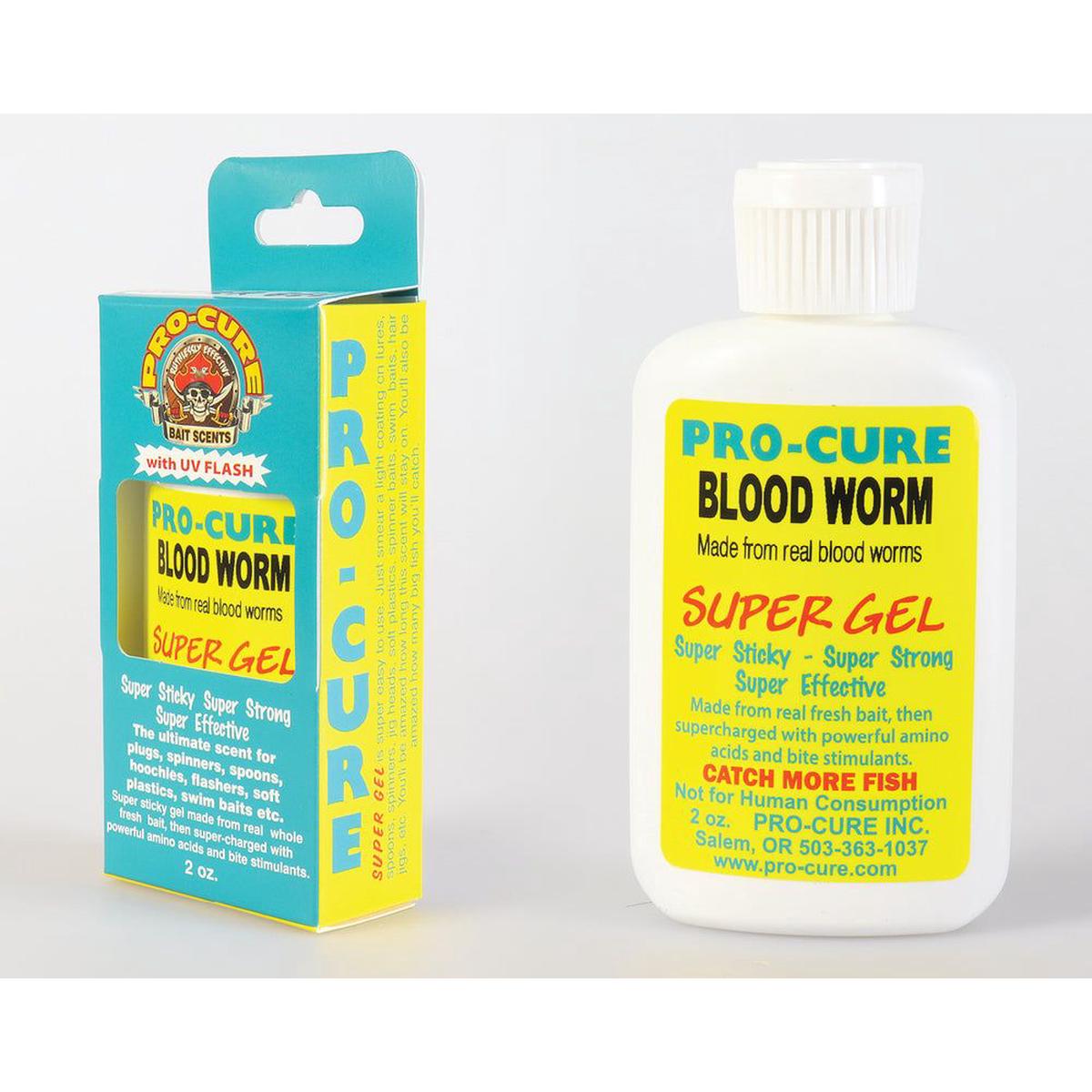 Pro-Cure Super Gel Scent Bait Attractant - Bloodworm
