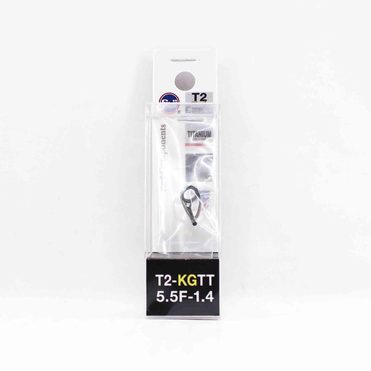 Fuji T2-KGTT Size 5.5F-1.4 Rod Top Guide Torzite Ti Frame x 1 (9659)