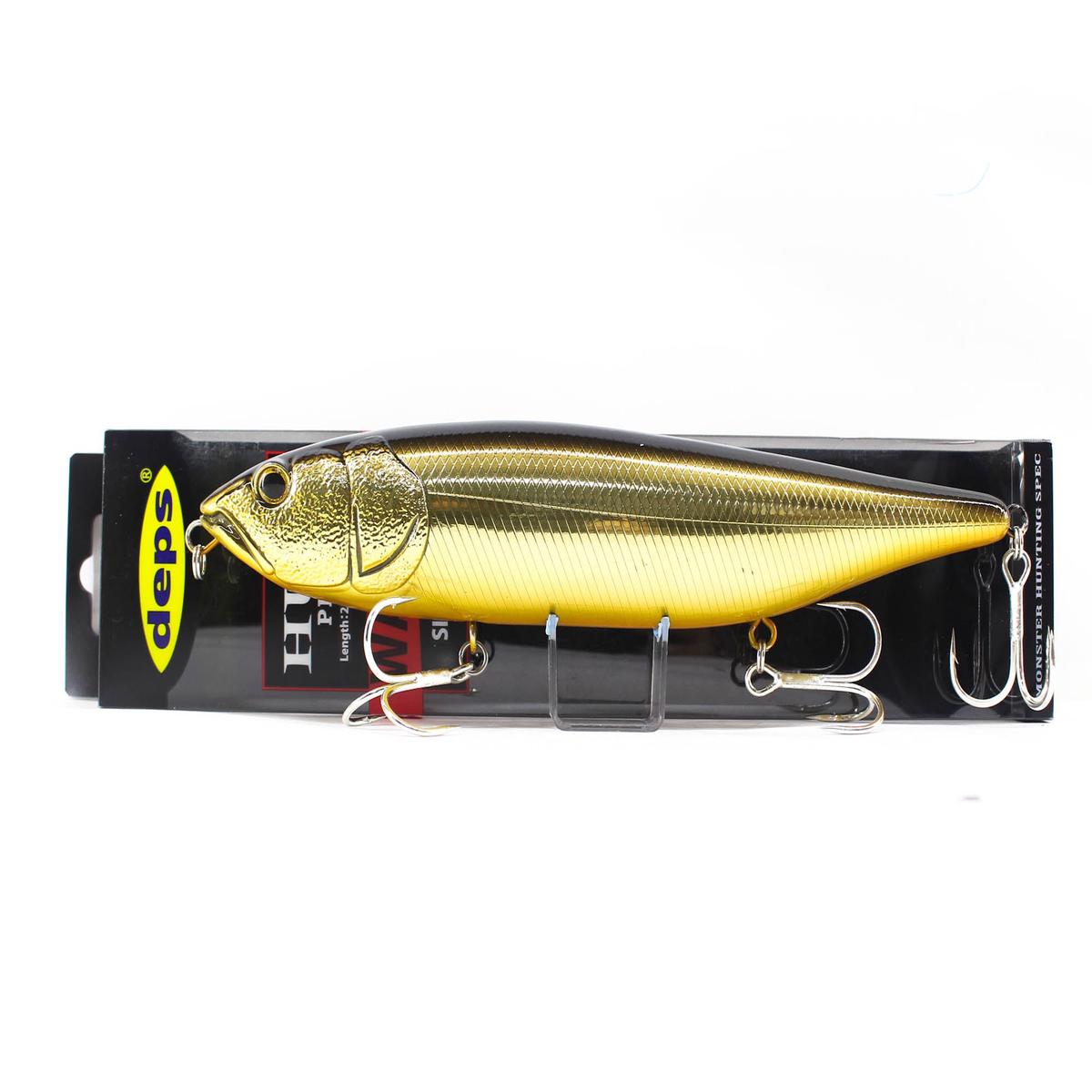 Deps Huge Pencil Walker Silent 225 mm 4.3 oz Floating Lure 01 (8210)