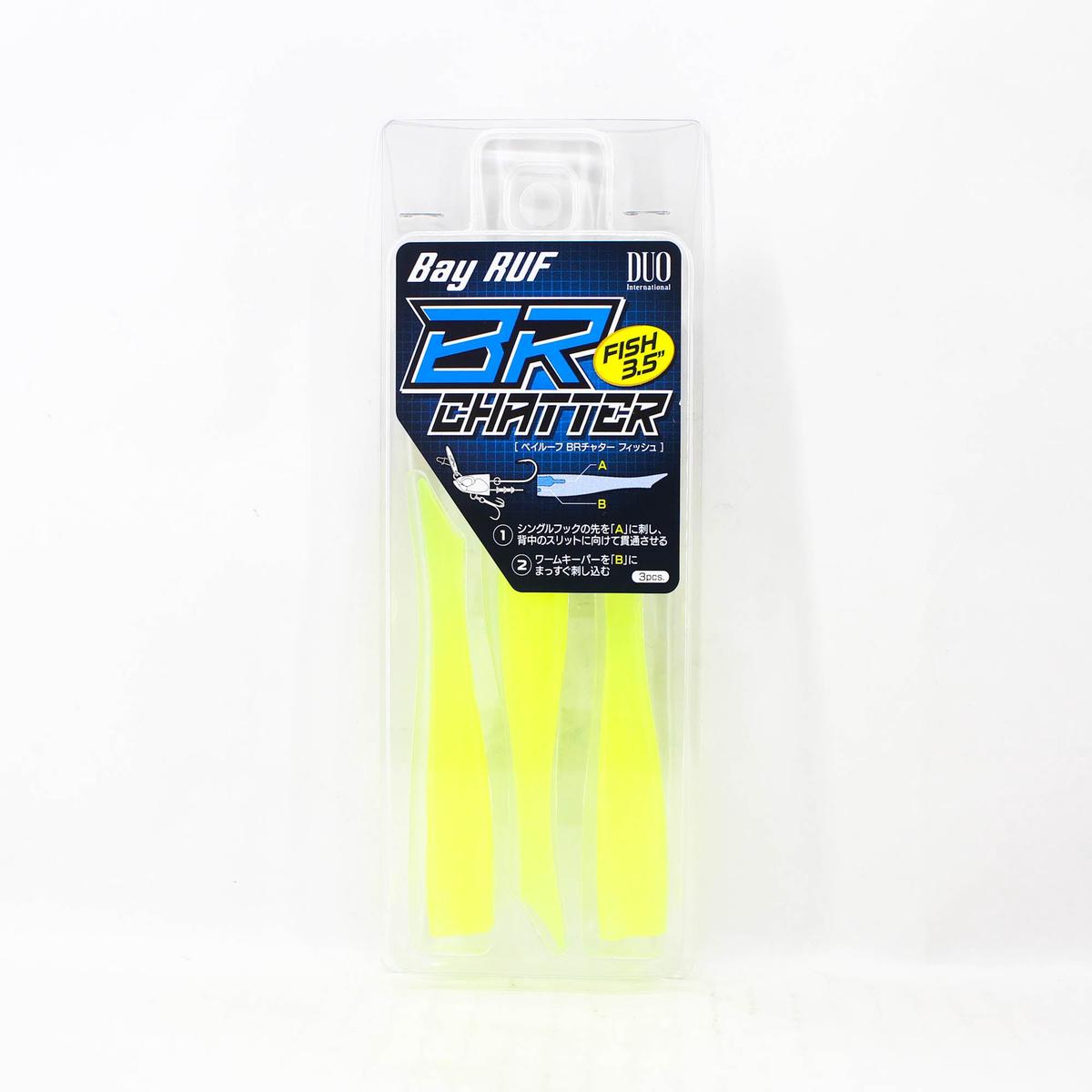 Duo Soft Lure Bay Ruf BR Chatter Fish 3.5 Inch S038 (5795)