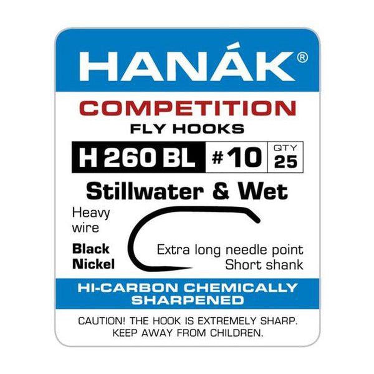 Hanak H 260 BL Stillwater and Wet Hook