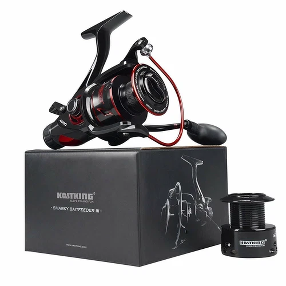 KastKing Sharky Baitfeeder III 5000 Spinning Reels Live Liner Bait Fishing Reel