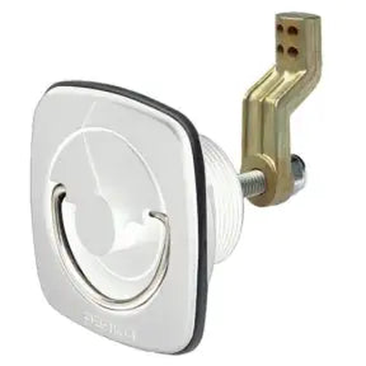 Perko 1082DP1WHT Flush Cam Latch - Offset Bar, White