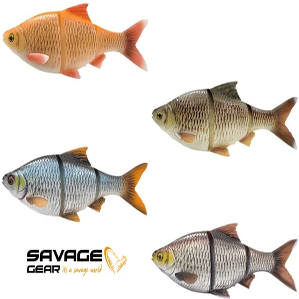 Savage Gear Limited Edition 4D Line Thru Roach LT 25/32cm Slow Sink All Colours