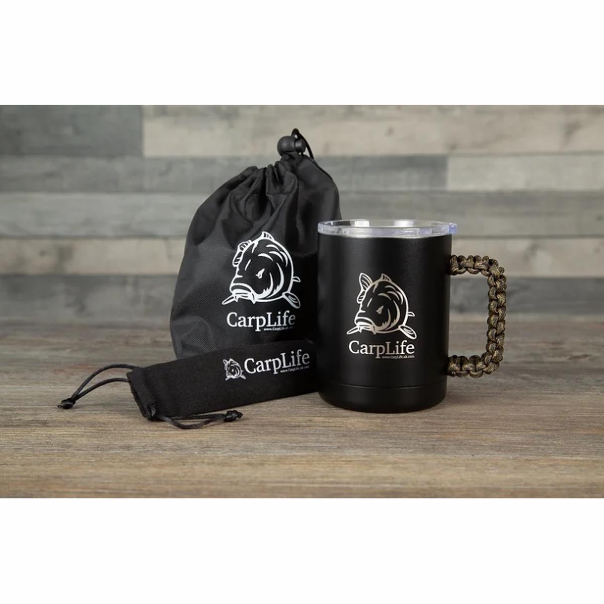 CarpLife Thermal Mug & Spoon Set - Camo Paracord