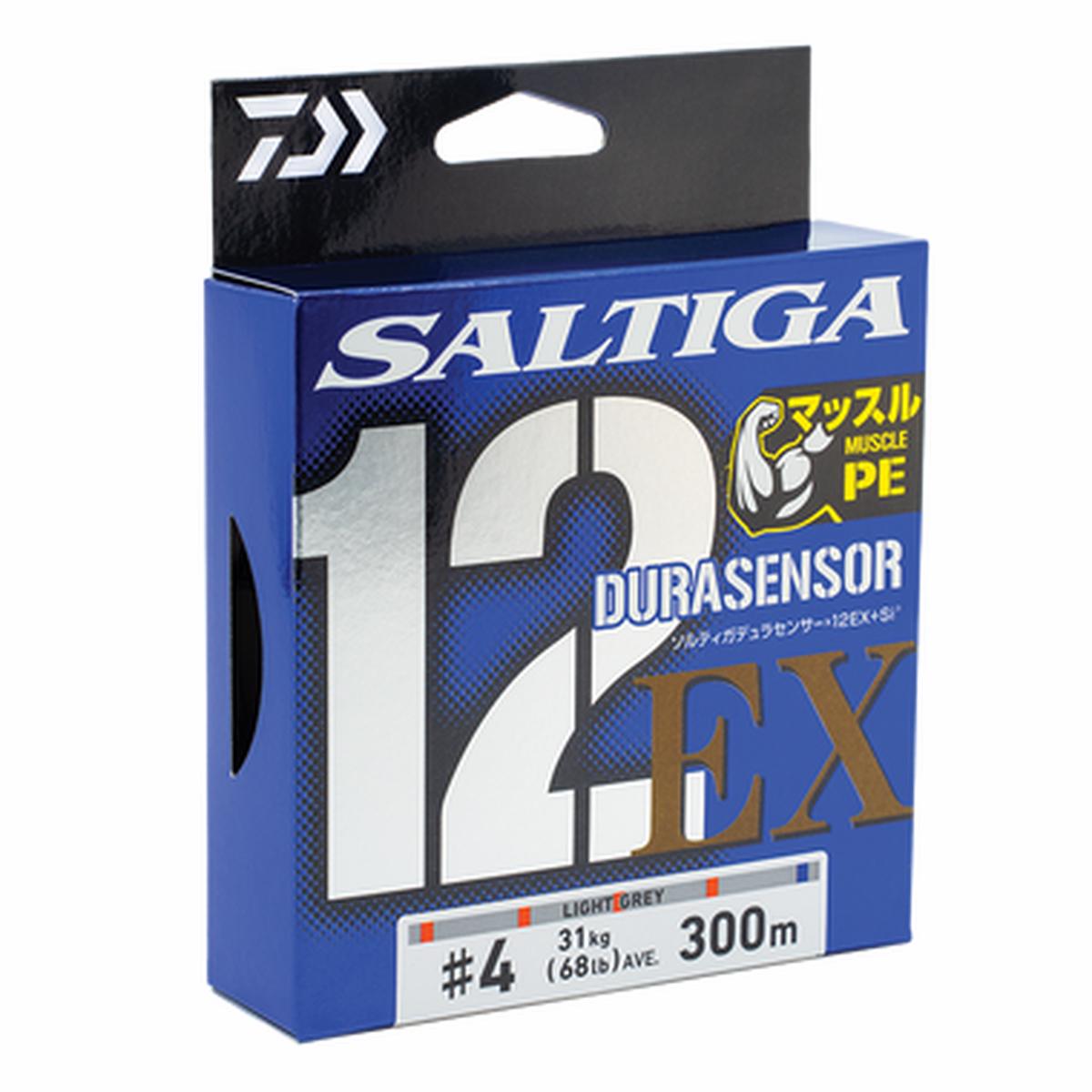 Daiwa SALTIGA 12EX Si3+ Braid Fishing Line 400m Multi