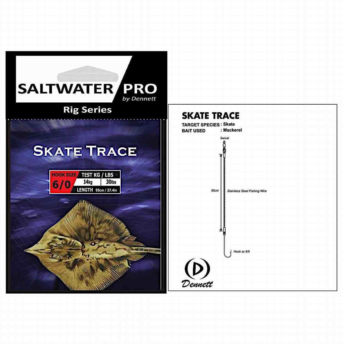 Dennett Saltwater Pro Skate Trace - Size 6/0