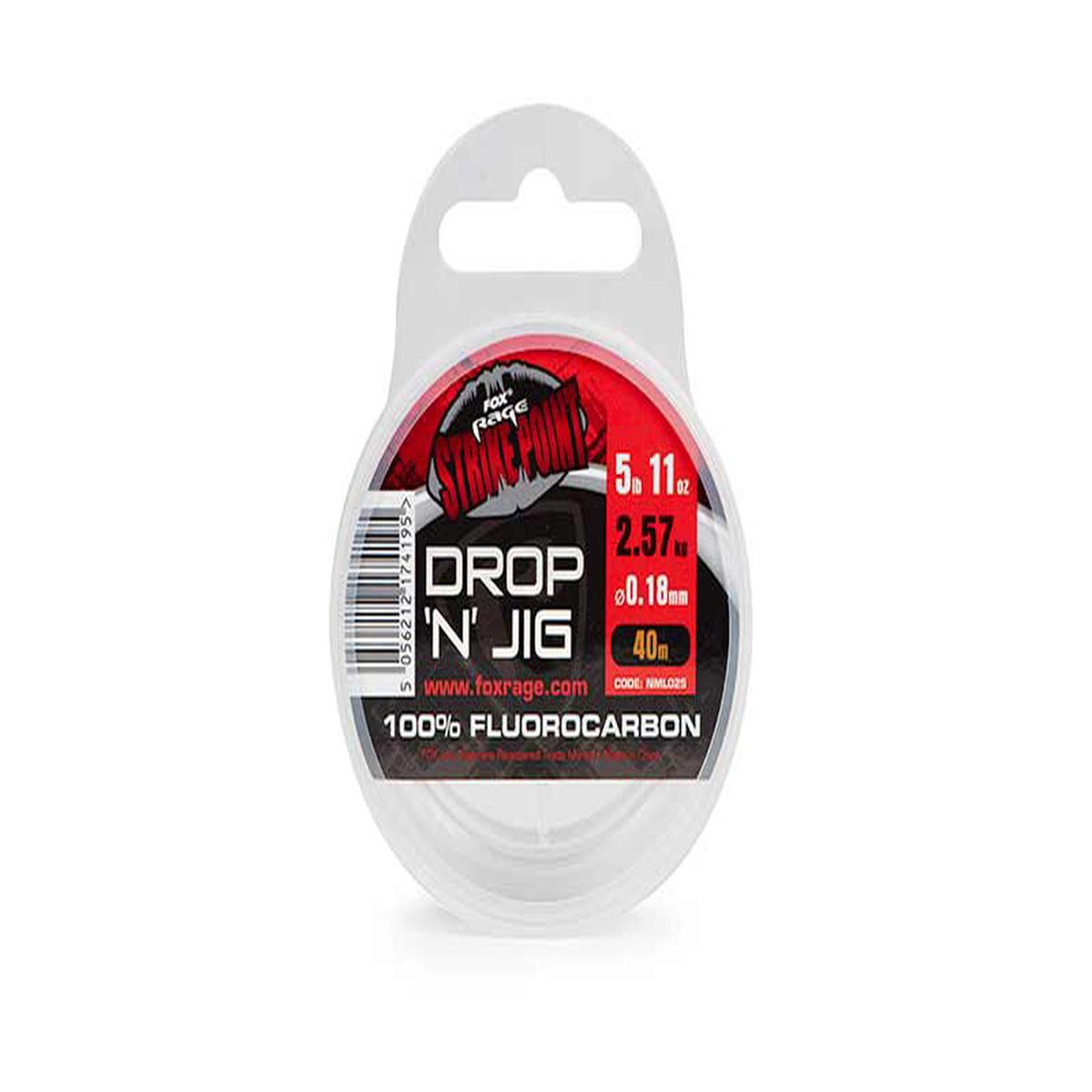 Fox Rage Strike Point Drop & Jig Fluorocarbon