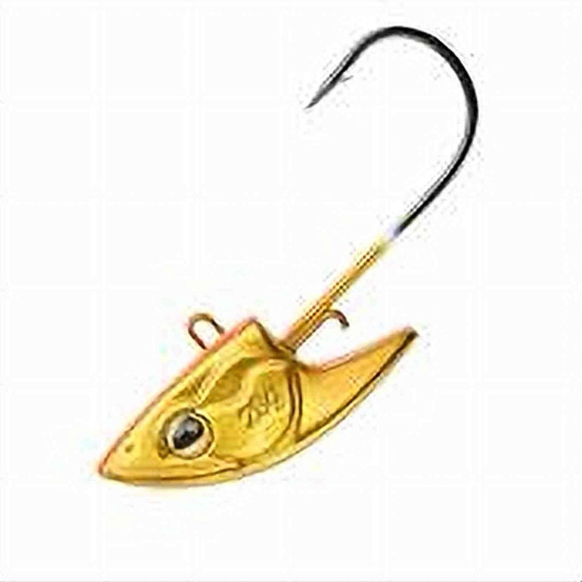 Sakura Utter Head 28g Hook #4/0 - Golden Orange 2pcs