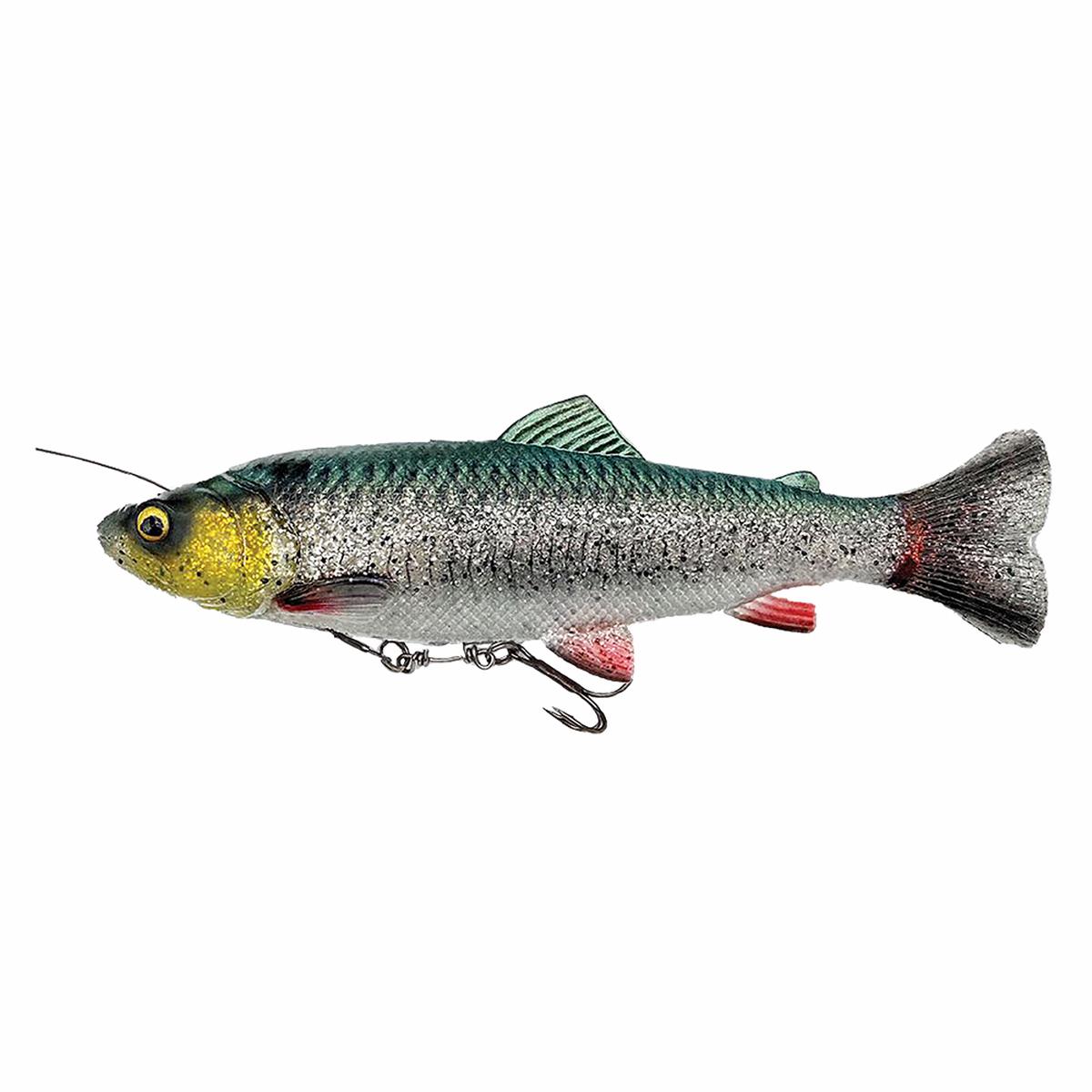 Savage Gear 4D Linethru Pulsetail Trout 20cm 102g SS Green Silver