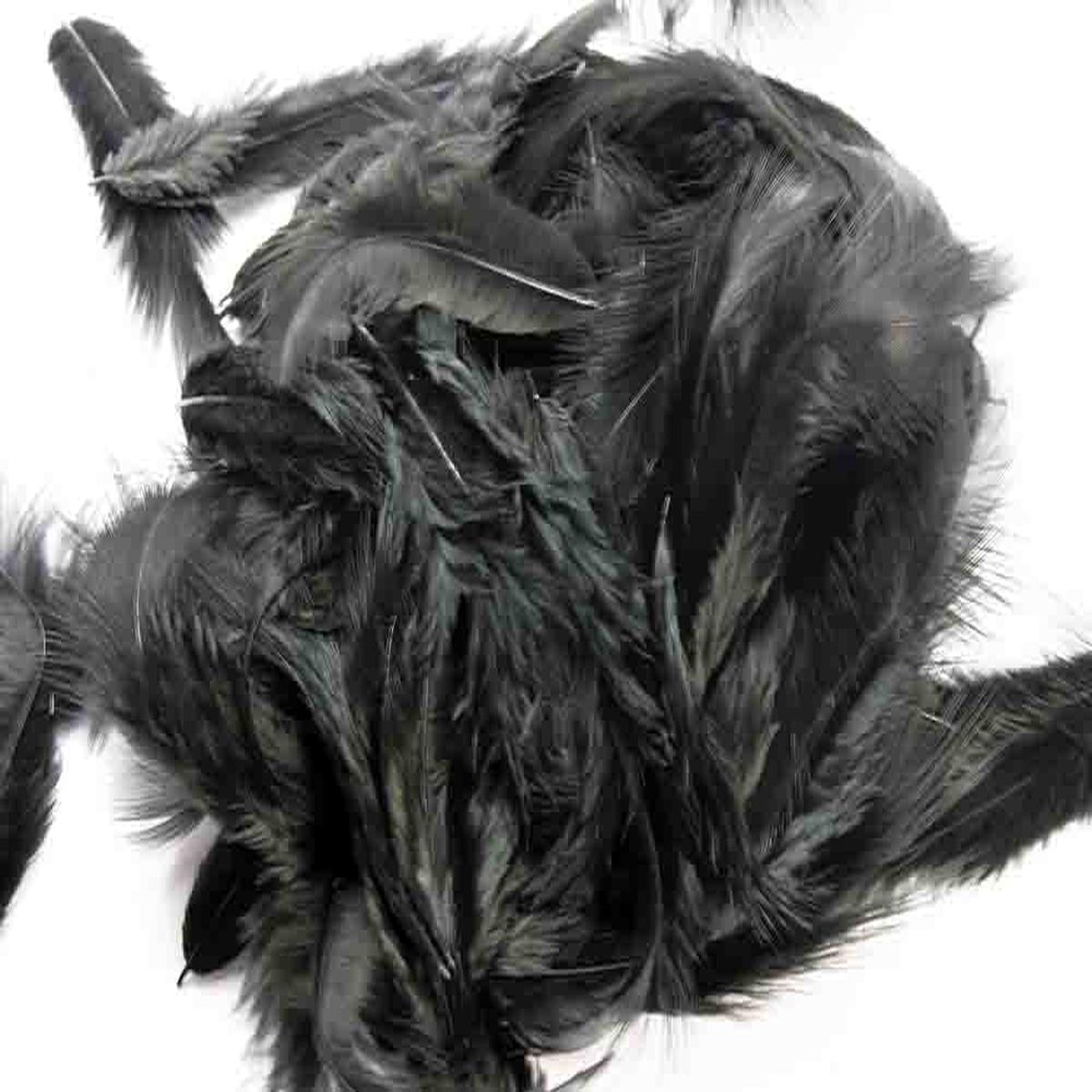 Soft hackles - Black