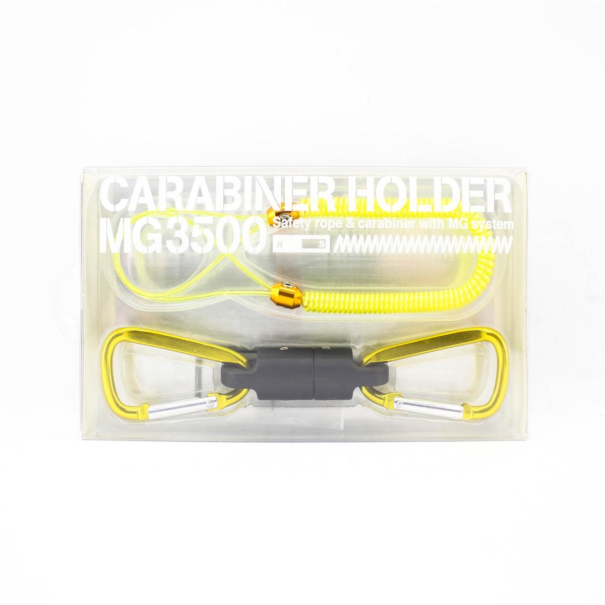 Daiichi #33274 Safety Rope CarabinerMG 3500 Magnet System 3.5 Kg YE (2741)