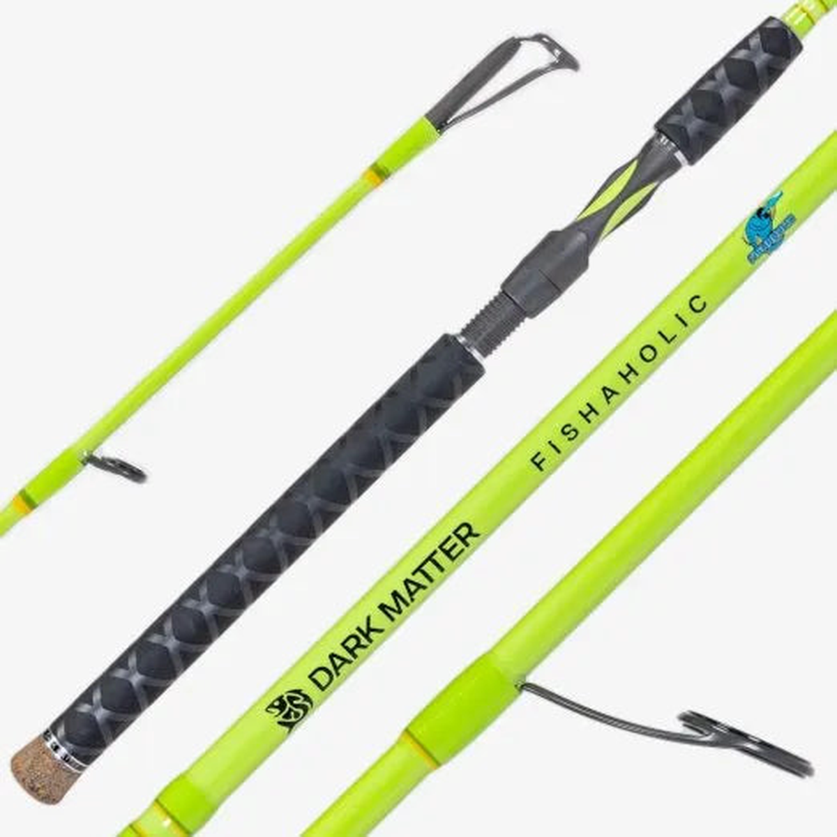 Dark Matter FIS76MF-AG Fishaholic Inshore Spinning Rod, 7'6" 8-15lb.