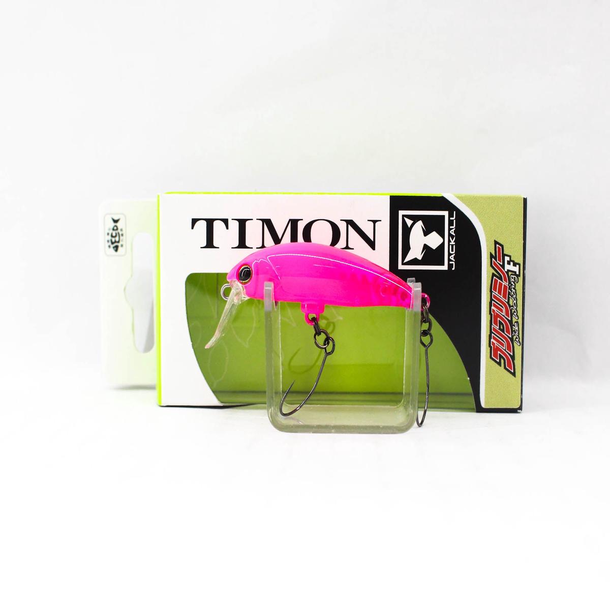 Jackall Timon Buri Buri Minnow F 40 mm Floating Lure Pin Pink (6654)