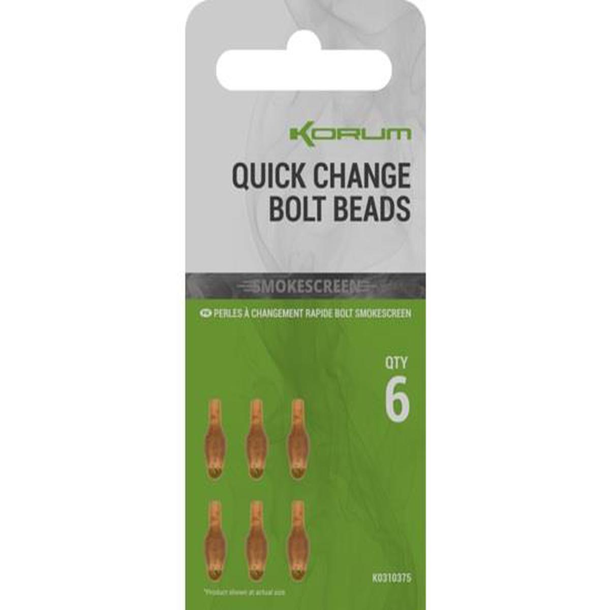Korum SmokeScreen Quick Change Bolt Beads