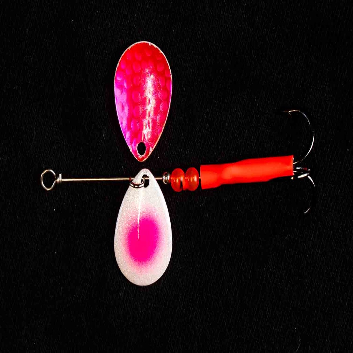 #3 Colorado "Cotton Candy" Salmon Spinner (Single Spinner)