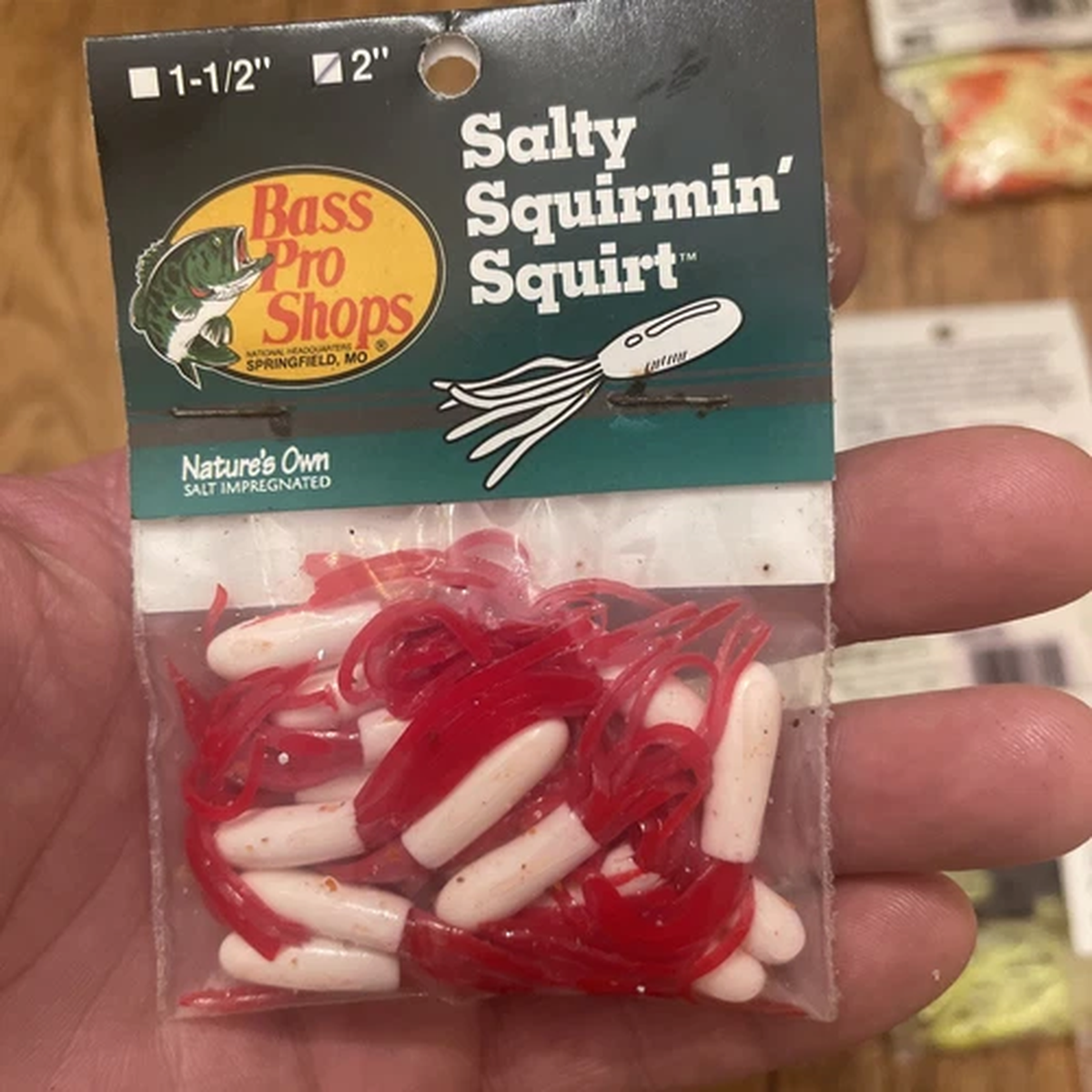 Bass Pro Shops Salty Squirmin Squirt 2 NOS SS2-32