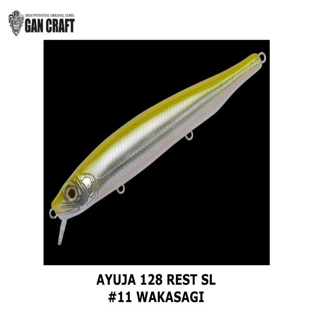 Gan Craft Ayuja 128 Rest SL #11 Wakasagi