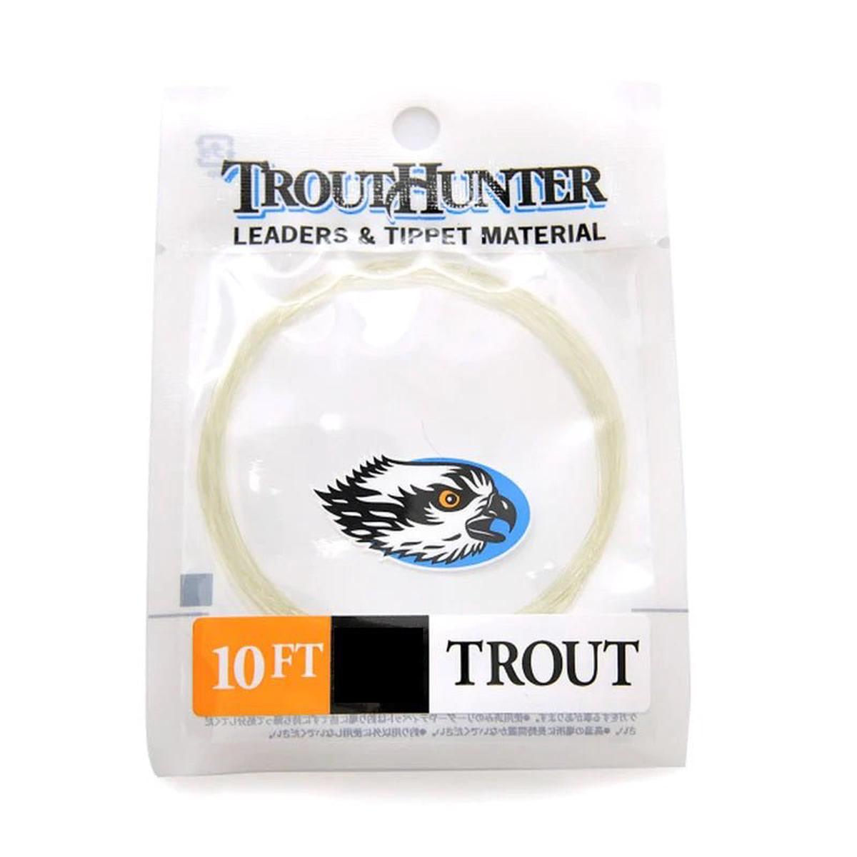 Trout Hunter 10ft Nylon Tapered Leader