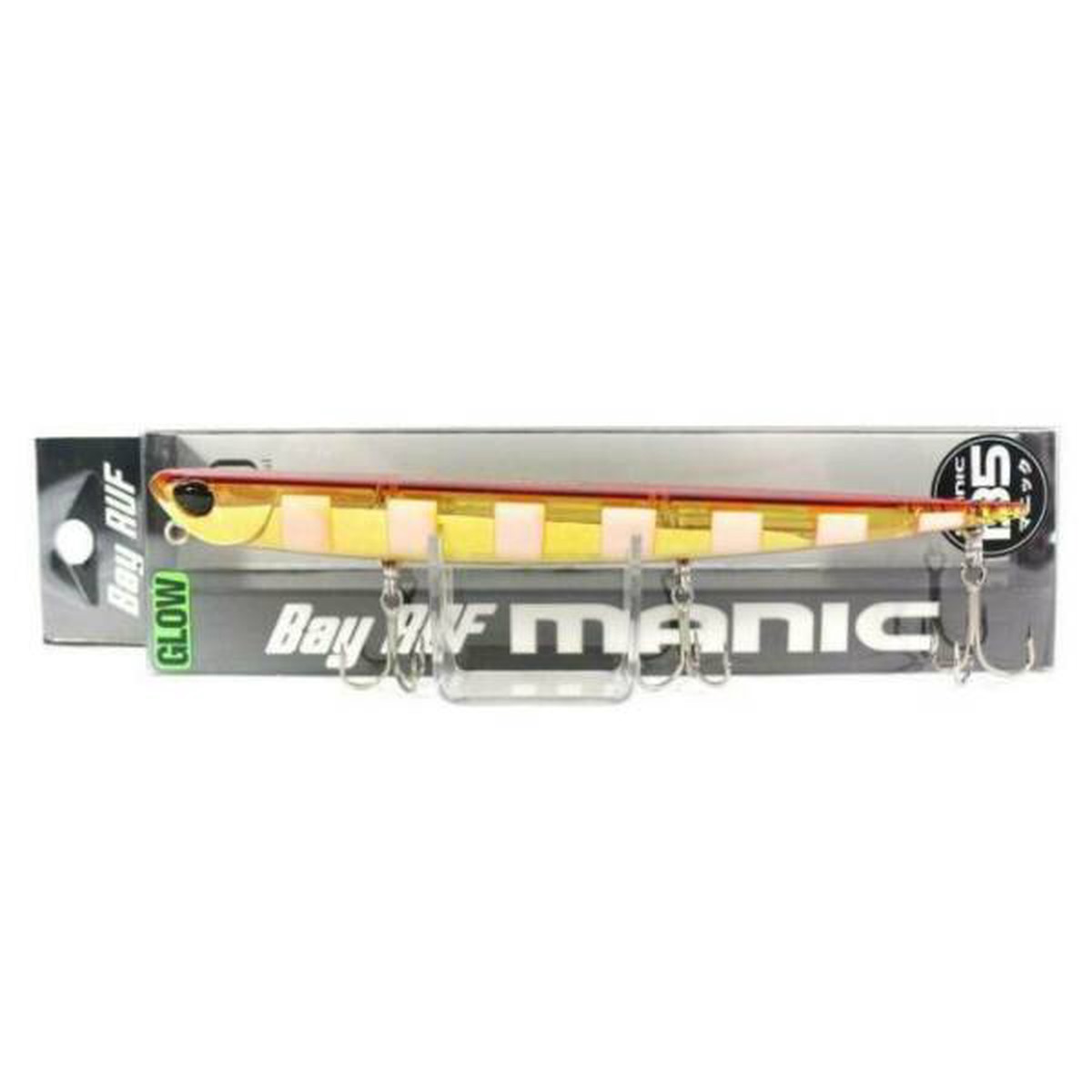 Duo Bay Ruf Manic 135mm 21g CDH0359 Clear Red Gold Zebra