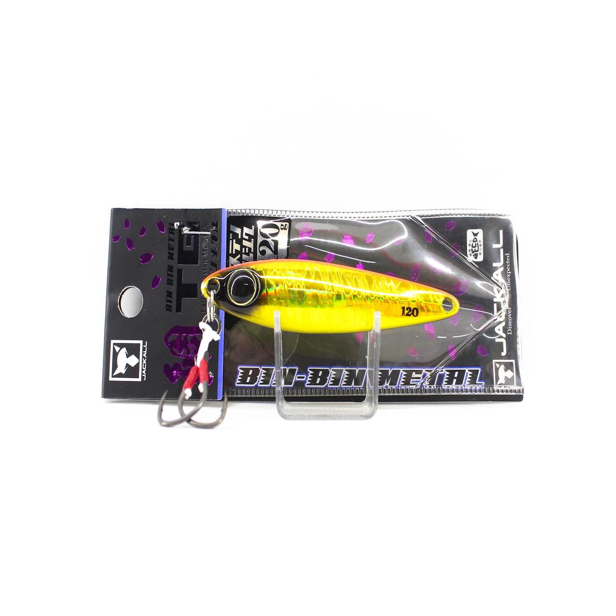 Jackall Metal Jig Bin Bin TG Tungsten 120 grams Orange Gold (4794)